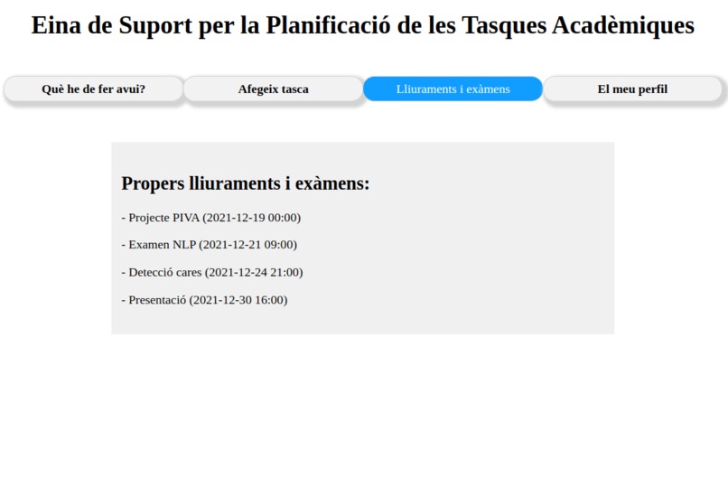 Un horari per a tu – screenshot 4