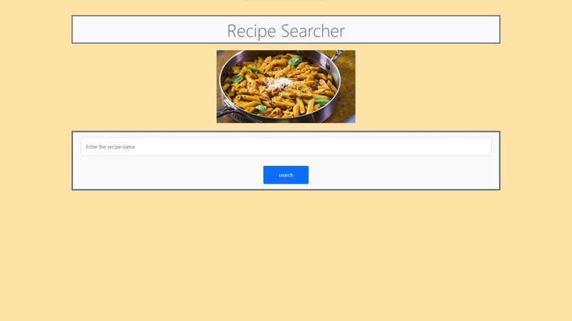 Recipe Searcher – screenshot 1