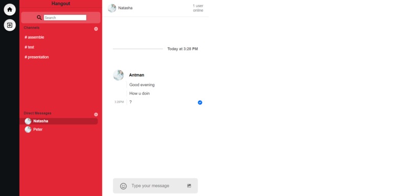 Hangout – screenshot 1