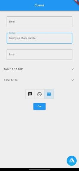 Cueme – screenshot 1