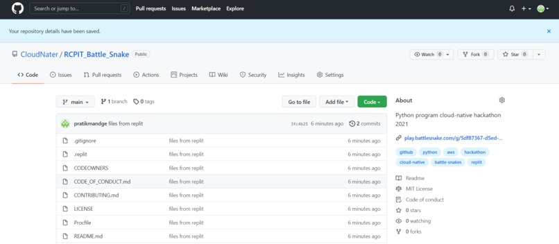 RCPIT_Battle_Snake – screenshot 2
