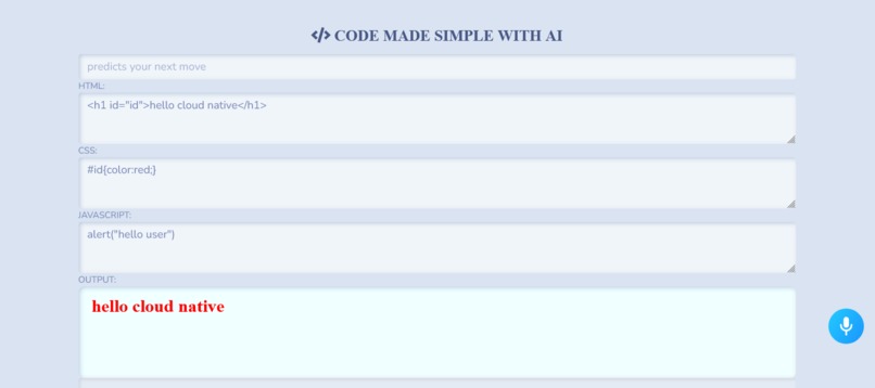 AI BASED CODE EDITOR – screenshot 1