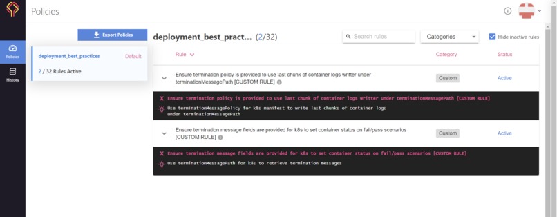 Custom Policies using Datree – screenshot 4