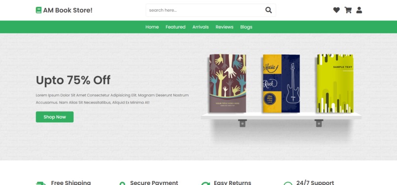 AM Book Store – screenshot 1
