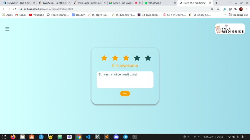Your Mediguide – screenshot 9