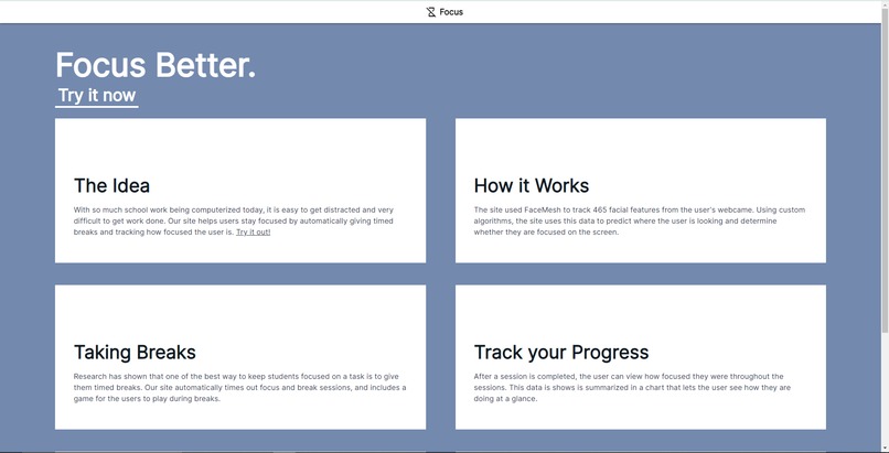 Focus – screenshot 1
