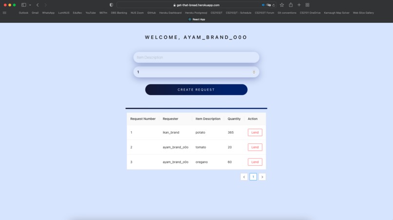 GetThatBread – screenshot 2