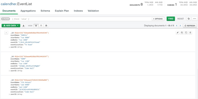 CalendeRH – screenshot 2