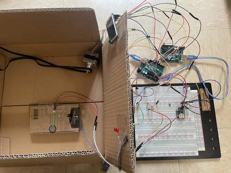 A model of smart bedroom system – screenshot 1