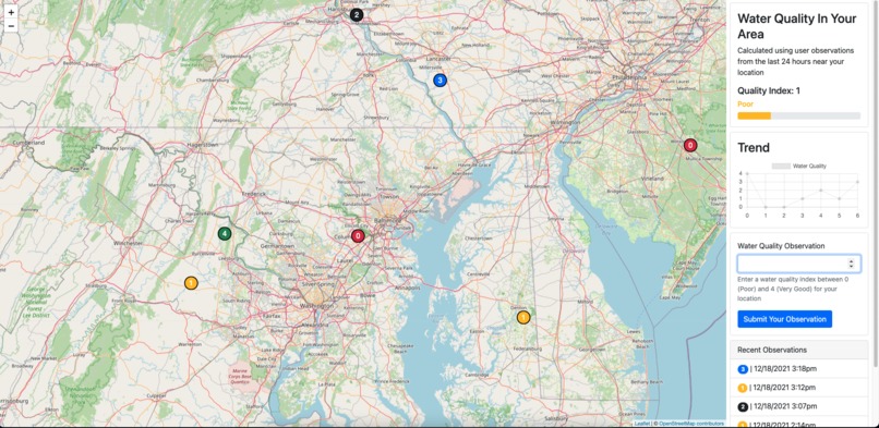 Water Quality Report – screenshot 1