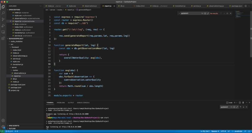 Water Quality Report – screenshot 4