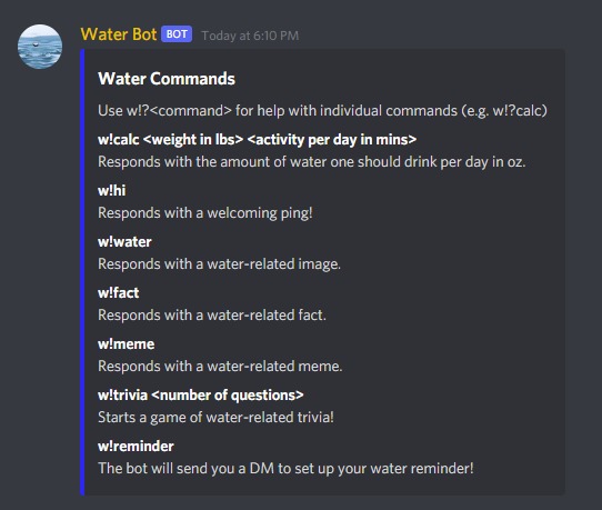 Water Bot – screenshot 1