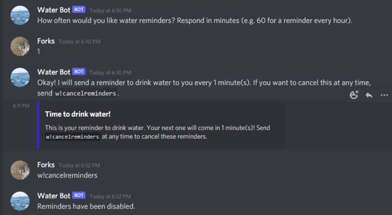 Water Bot – screenshot 4