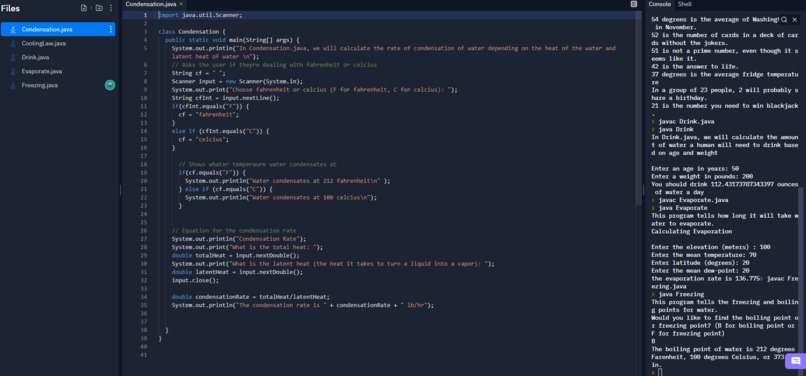 Properties of Water – screenshot 1