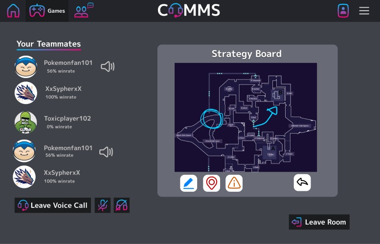 Comms – screenshot 4