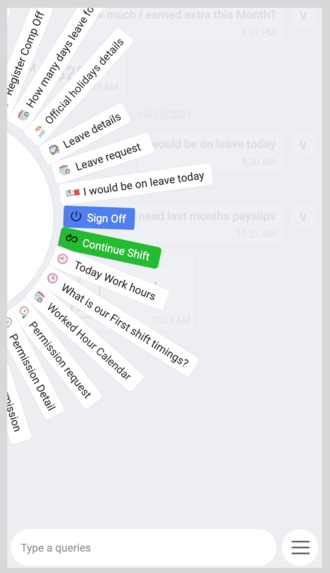 HR Support – screenshot 2