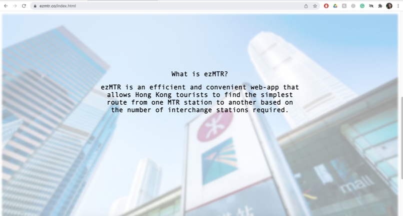 ezMTR – screenshot 2