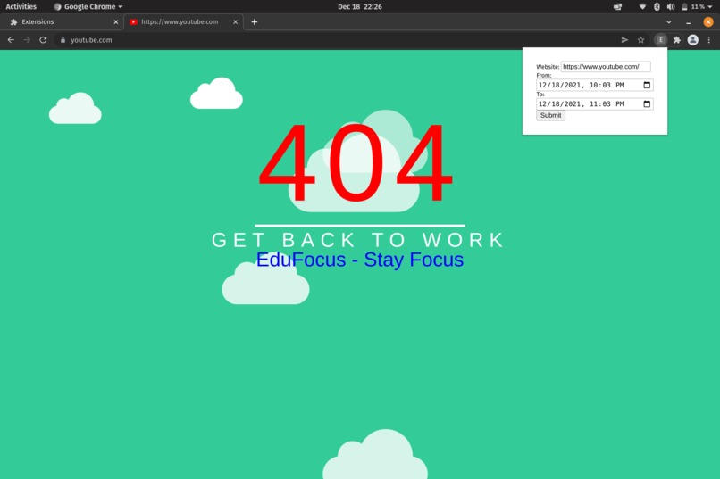 Edufocus – screenshot 2