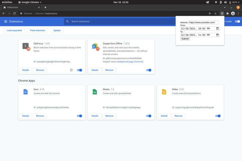 Edufocus – screenshot 3
