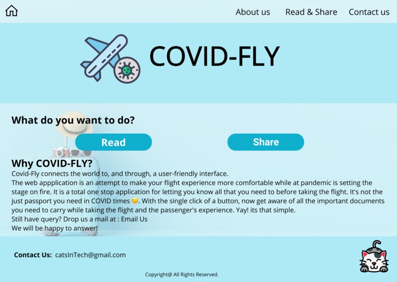COVID-FLY – screenshot 2