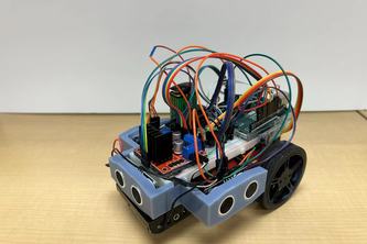 Autonomous vehicle at a minimature scale