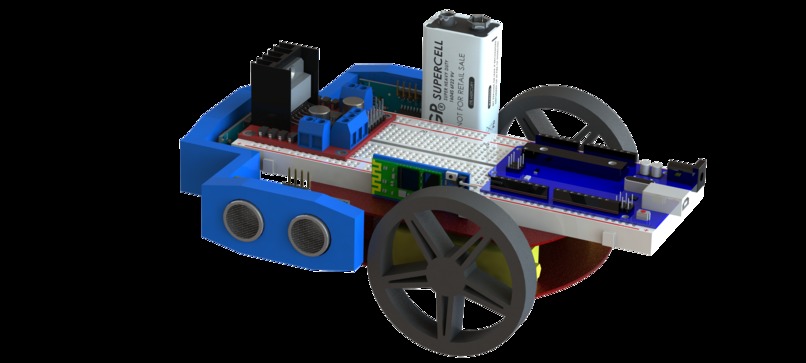 Autonomous vehicle at a minimature scale – screenshot 2
