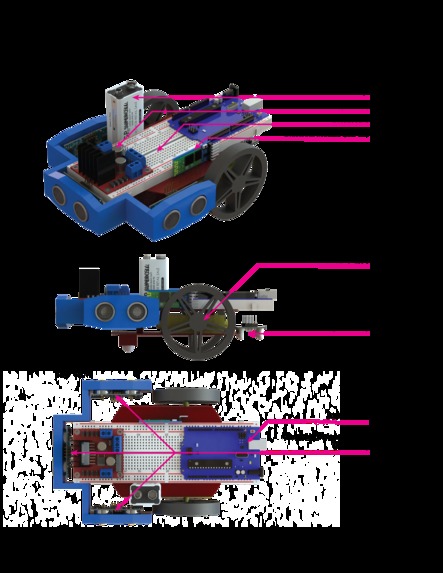 Autonomous vehicle at a minimature scale – screenshot 3