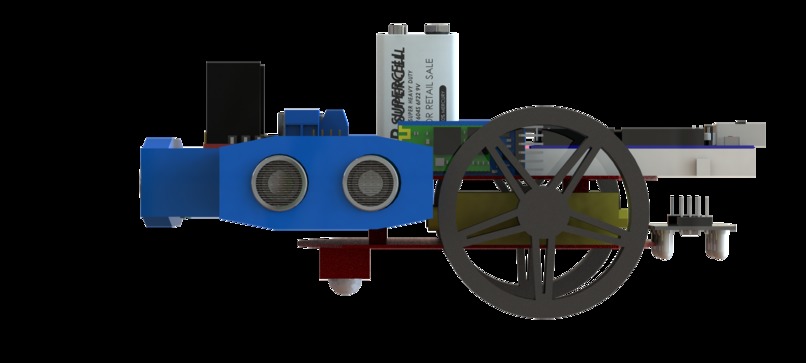 Autonomous vehicle at a minimature scale – screenshot 4