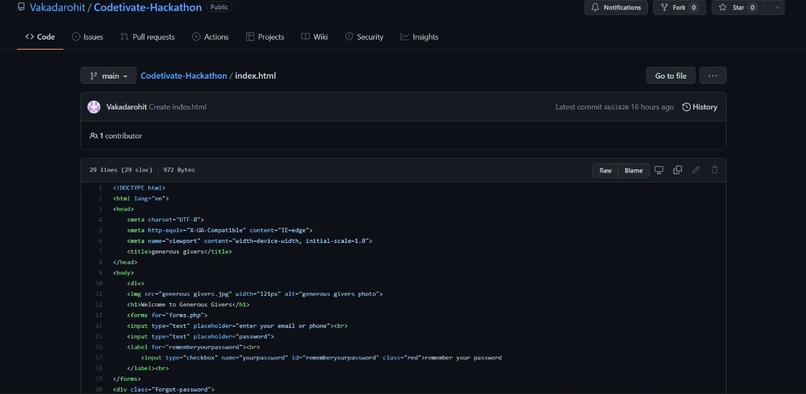 Generous Givers – screenshot 1