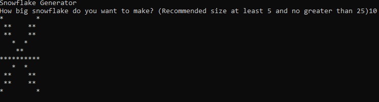 SnowFlake Generator – screenshot 1