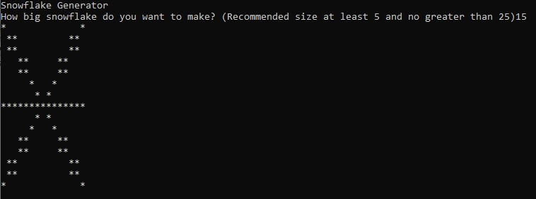 SnowFlake Generator – screenshot 2