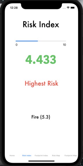 ClimateImpact – screenshot 1