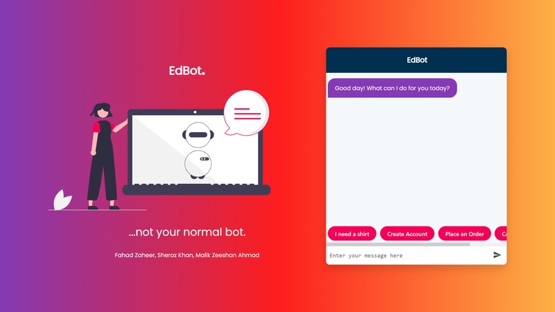 EdBot – screenshot 1