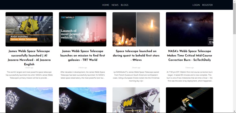 Space Blogs – screenshot 2