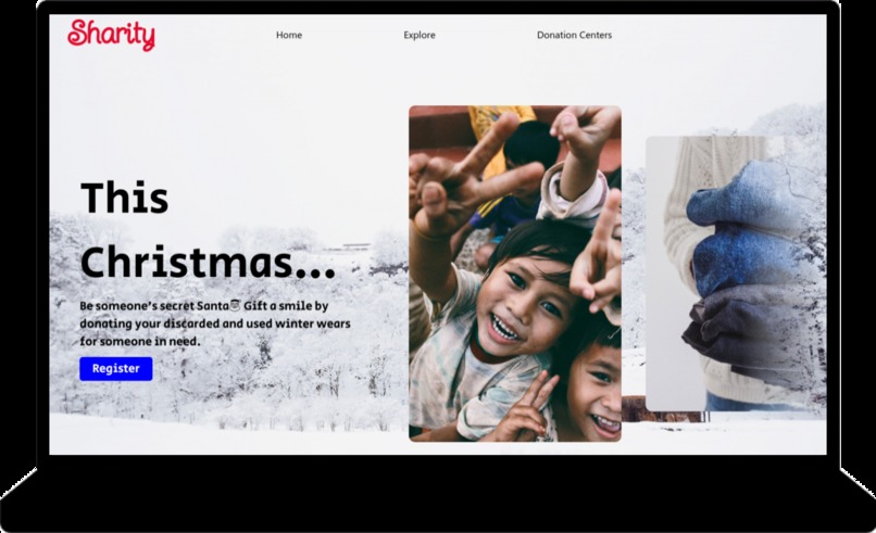 Sharity- The Best Christmas Smile you can Gift :) – screenshot 1