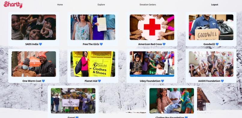 Sharity- The Best Christmas Smile you can Gift :) – screenshot 6