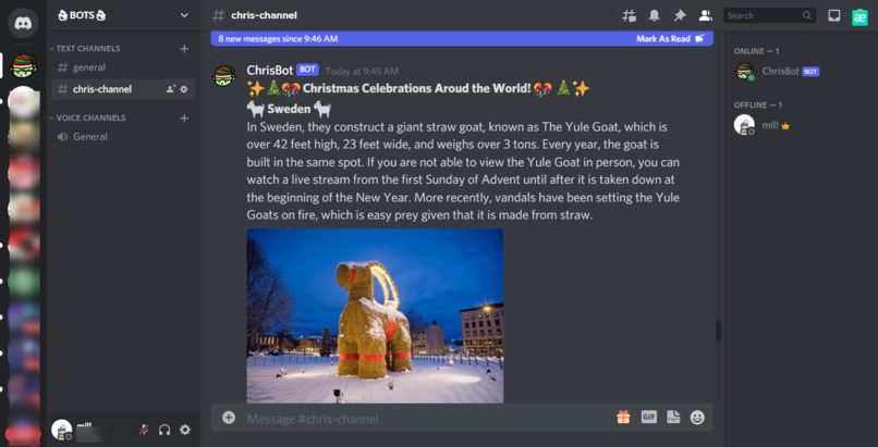 ChrisBot – screenshot 6