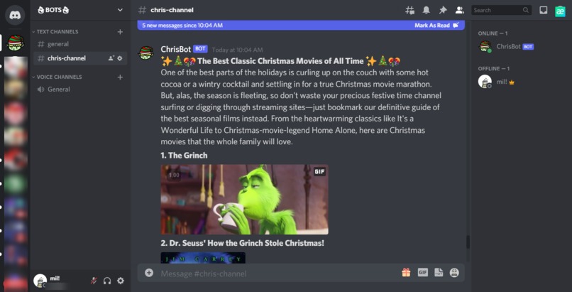 ChrisBot – screenshot 9