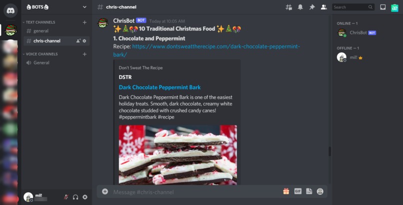 ChrisBot – screenshot 10