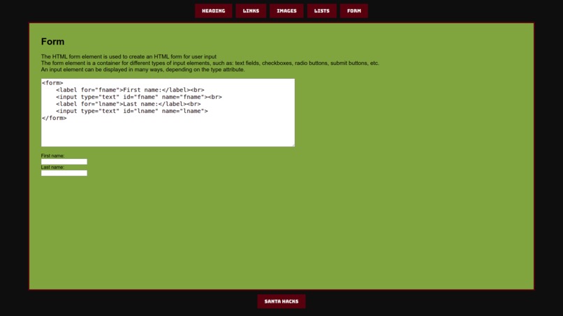 Santa HTML! – screenshot 3