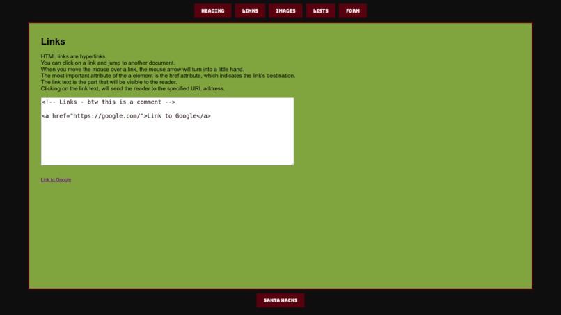 Santa HTML! – screenshot 4