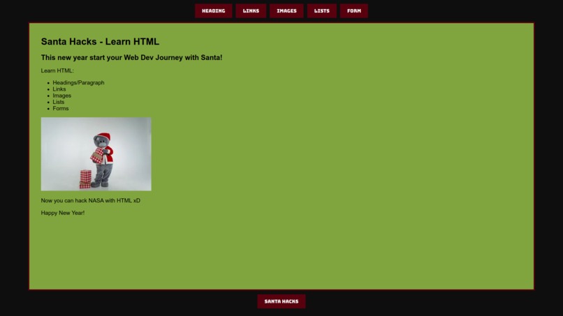 Santa HTML! – screenshot 5