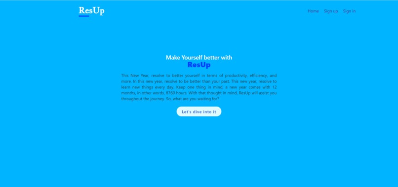 ResUp – screenshot 1