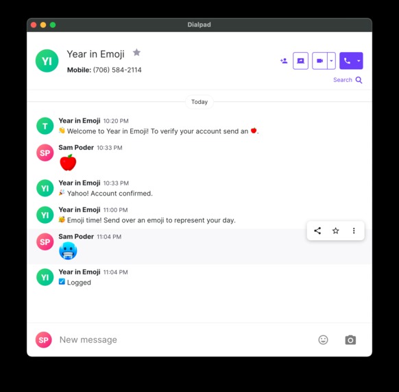 Year in Emoji – screenshot 2