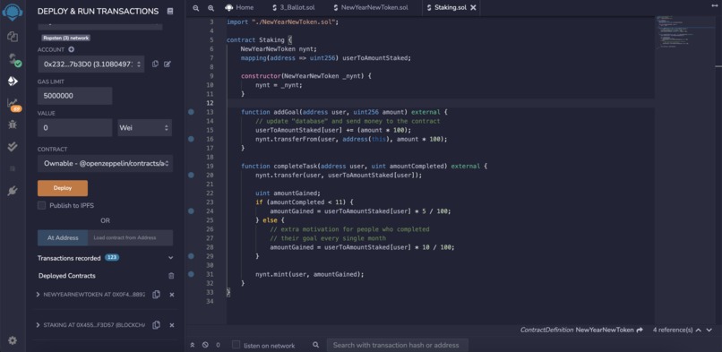 New Year New Token – screenshot 2