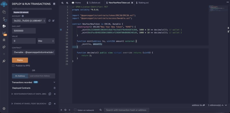 New Year New Token – screenshot 3