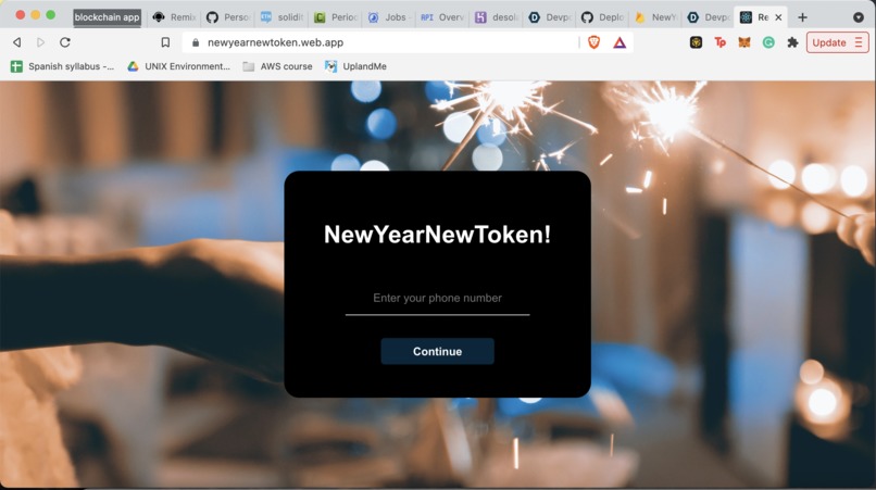 New Year New Token – screenshot 1