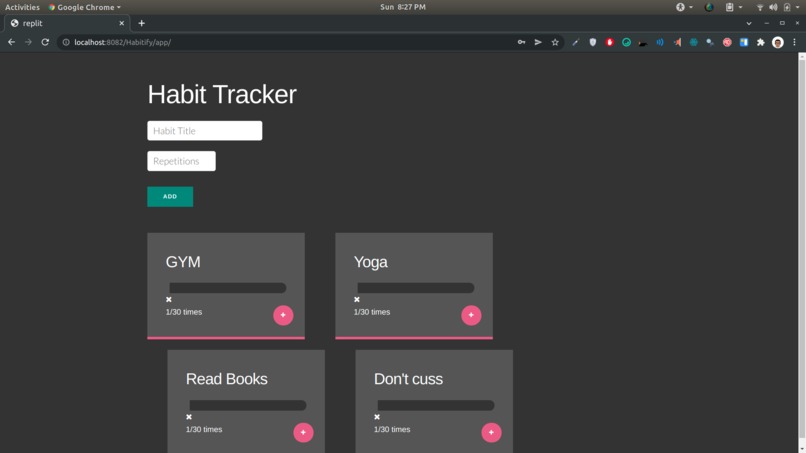 Habitify – screenshot 1