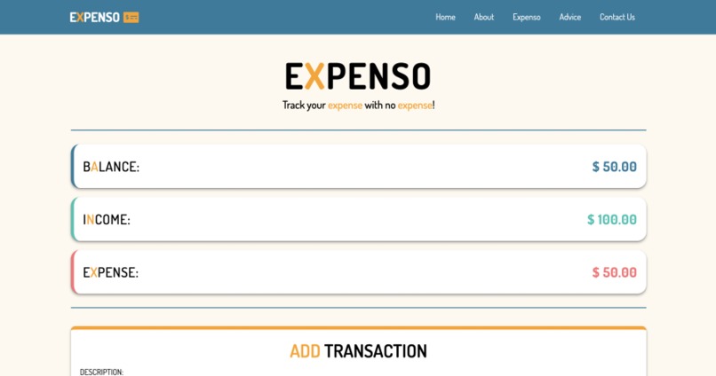 Expenso – screenshot 2