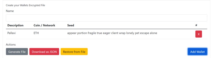 Phrase Wallet – screenshot 4